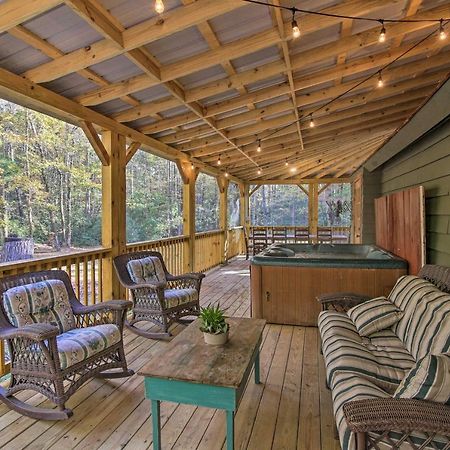 5-Acre North Georgia Mountain Retreat With Creek! Villa Sautee Nacoochee Eksteriør bilde