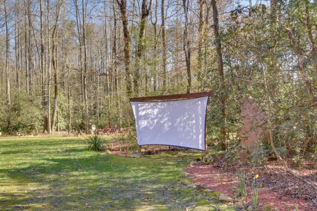 5-Acre North Georgia Mountain Retreat With Creek! Villa Sautee Nacoochee Eksteriør bilde