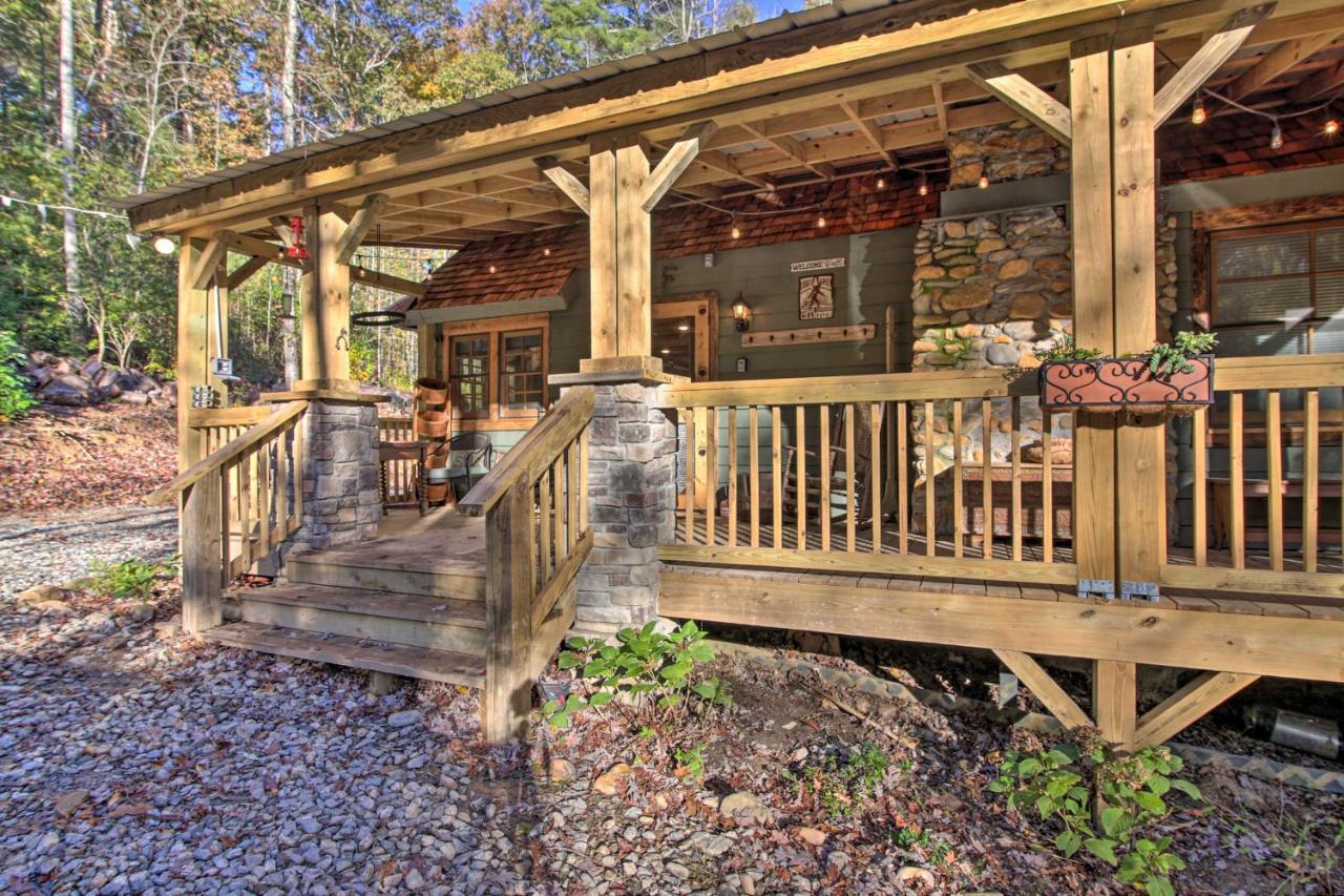 5-Acre North Georgia Mountain Retreat With Creek! Villa Sautee Nacoochee Eksteriør bilde