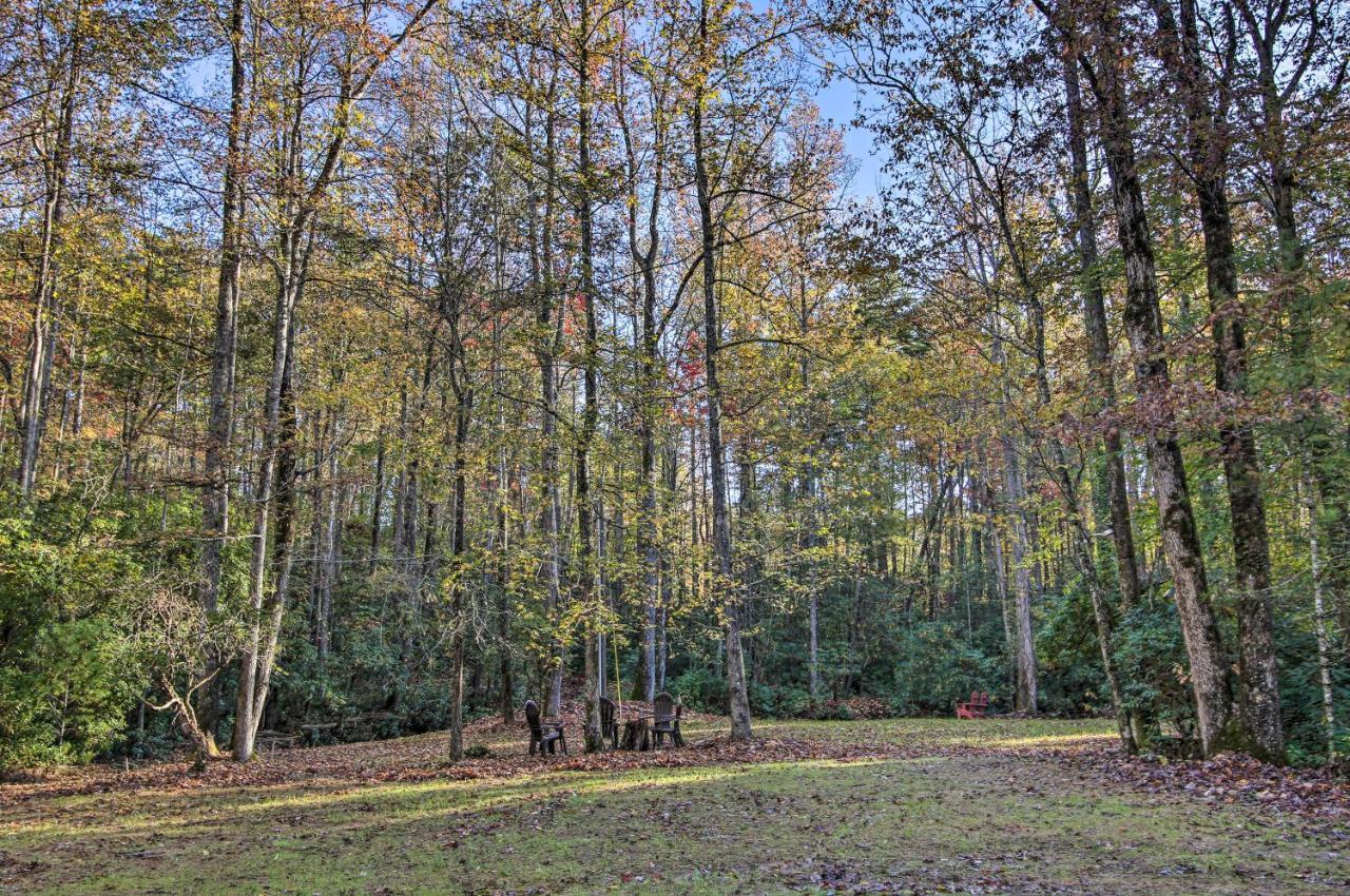 5-Acre North Georgia Mountain Retreat With Creek! Villa Sautee Nacoochee Eksteriør bilde